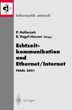 Vogel-Heuser / Holleczek | Echtzeitkommunikation und Ethernet/Internet | Buch | 978-3-540-42706-3 | sack.de
