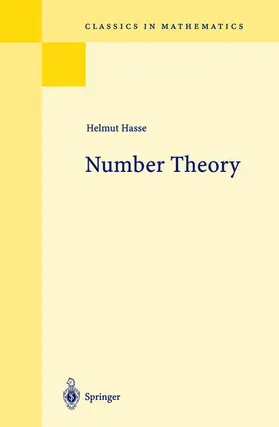 Hasse |  Number Theory | Buch |  Sack Fachmedien