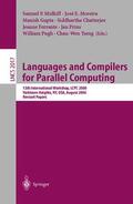 Midkiff / Moreira / Gupta |  Languages and Compilers for Parallel Computing | Buch |  Sack Fachmedien
