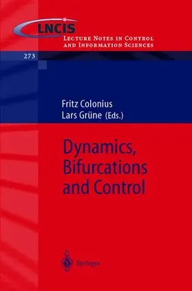 Grüne / Colonius |  Dynamics, Bifurcations and Control | Buch |  Sack Fachmedien