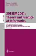 Ruzicka / Pacholski |  SOFSEM 2001: Theory and Practice of Informatics | Buch |  Sack Fachmedien