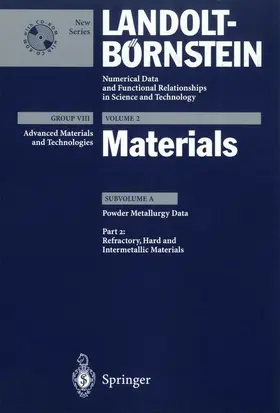 Leichtfried / Sauthoff / Spriggs |  Refractory, Hard and Intermetallic Materials | Buch |  Sack Fachmedien