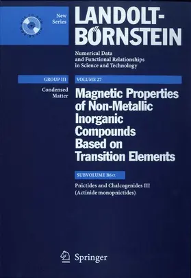 Troc |  Pnictides and Chalcogenides III (Actinide monopnictides) | Buch |  Sack Fachmedien