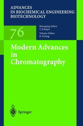 Freitag | Modern Advances in Chromatography | Buch | 978-3-540-43042-1 | sack.de
