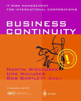 Wieczorek / Bartlett / Naujoks |  Business Continuity | Buch |  Sack Fachmedien