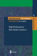 Jansen |  High Performance Non-Oxide Ceramics I | Buch |  Sack Fachmedien