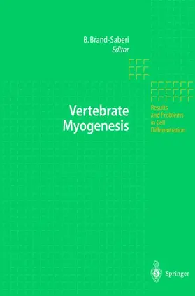 Brand-Saberi |  Vertebrate Myogenesis | Buch |  Sack Fachmedien