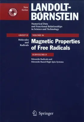 Alberti |  Nitroxide Radicals and Nitroxide Based High-Spin Systems | Buch |  Sack Fachmedien