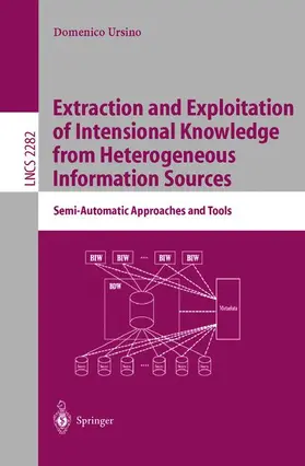 Ursino |  Extraction and Exploitation of Intensional Knowledge from Heterogeneous Information Sources | Buch |  Sack Fachmedien