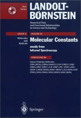 Guelachvili / Rao |  Linear Triatomic Molecules | Buch |  Sack Fachmedien