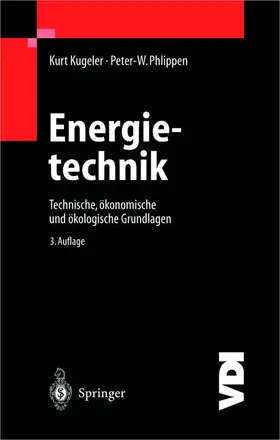Kugeler / Phlippen / Pöppe |  Energietechnik | Buch |  Sack Fachmedien