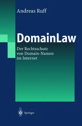 Ruff |  DomainLaw | Buch |  Sack Fachmedien