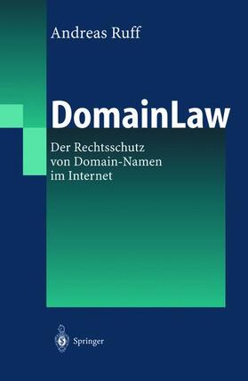 Ruff | DomainLaw | Buch | 978-3-540-43442-9 | sack.de