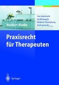 Riedle |  Praxisrecht für Therapeuten | Buch |  Sack Fachmedien