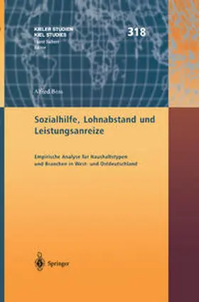 Boss |  Sozialhilfe, Lohnabstand und Leistungsanreize | Buch |  Sack Fachmedien