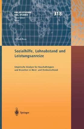 Boss | Sozialhilfe, Lohnabstand und Leistungsanreize | Buch | sack.de