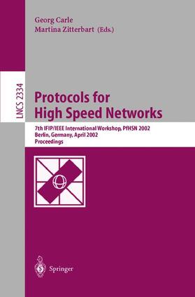 Zitterbart / Carle | Protocols for High Speed Networks | Buch | sack.de