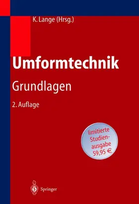 Lange |  Umformtechnik | Buch |  Sack Fachmedien
