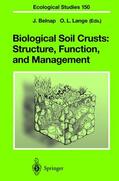 Lange / Belnap |  Biological Soil Crusts: Structure, Function, and Management | Buch |  Sack Fachmedien