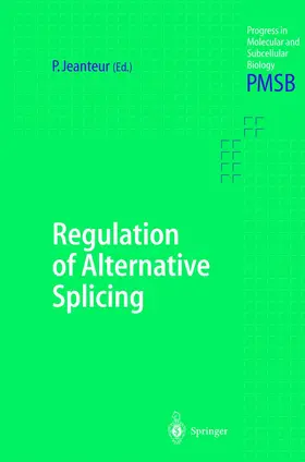 Jeanteur |  Regulation of Alternative Splicing | Buch |  Sack Fachmedien