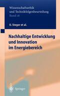 Steger / Jahnke / Achterberg |  Nachhaltige Entwicklung und Innovation im Energiebereich | Buch |  Sack Fachmedien