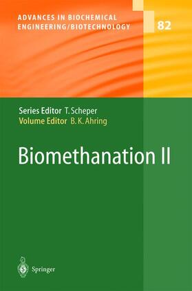 Ahring | Biomethanation II | Buch | 978-3-540-44321-6 | sack.de