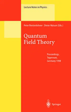 Breitenlohner / Maison |  Quantum Field Theory | eBook | Sack Fachmedien