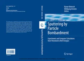 Behrisch / Eckstein |  Sputtering by Particle Bombardment | eBook | Sack Fachmedien