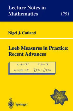 Cutland | Loeb Measures in Practice: Recent Advances | E-Book | sack.de