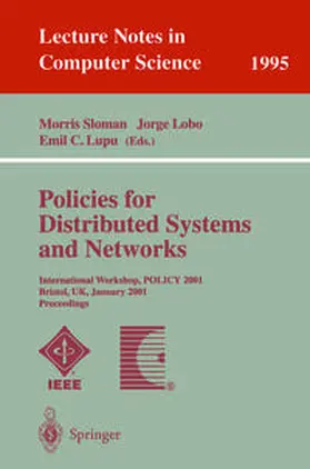 Sloman / Lobo / Lupu | Policies for Distributed Systems and Networks | E-Book | sack.de
