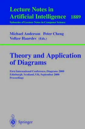 Anderson / Cheng / Haarslev | Theory and Application of Diagrams | E-Book | sack.de