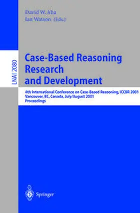 Aha / Watson | Case-Based Reasoning Research and Development | E-Book | sack.de