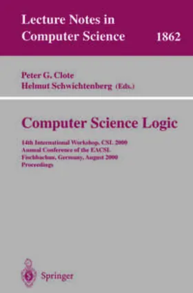 Clote / Schwichtenberg | Computer Science Logic | E-Book | sack.de