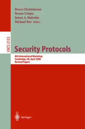 Christianson / Crispo / Malcolm | Security Protocols | E-Book | sack.de