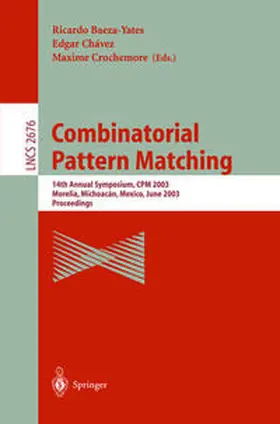 Baeza-Yates / Chávez / Crochemore | Combinatorial Pattern Matching | E-Book | sack.de