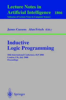 Cussens / Frisch | Inductive Logic Programming | E-Book | www.sack.de