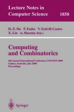 Du / Eades / Estivill-Castro |  Computing and Combinatorics | eBook | Sack Fachmedien
