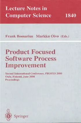Bomarius / Oivo |  Product Focused Software Process Improvement | eBook | Sack Fachmedien