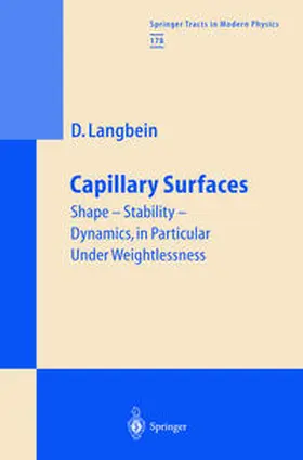 Langbein |  Capillary Surfaces | eBook | Sack Fachmedien