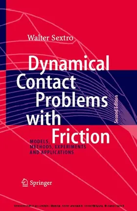 Sextro | Dynamical Contact Problems with Friction | E-Book | www.sack.de