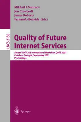 Smirnov / Crowcroft / Roberts | Quality of Future Internet Services | E-Book | sack.de