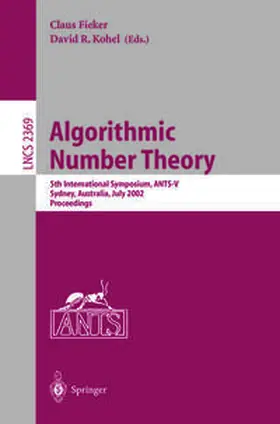 Fieker / Kohel | Algorithmic Number Theory | E-Book | sack.de