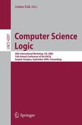 Ésik |  Computer Science Logic | Buch |  Sack Fachmedien