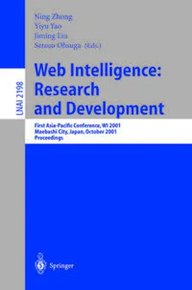 Zhong / Yao / Liu | Web Intelligence: Research and Development | E-Book | sack.de