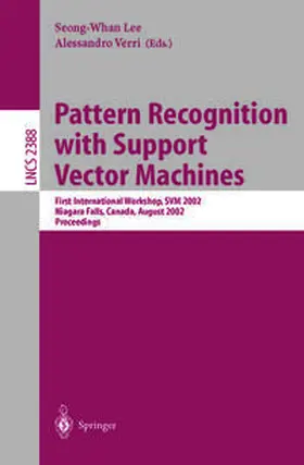 Lee / Verri | Pattern Recognition with Support Vector Machines | E-Book | www.sack.de