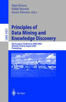 Elomaa / Mannila / Toivonen |  Principles of Data Mining and Knowledge Discovery | eBook | Sack Fachmedien
