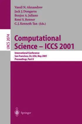 Alexandrov / Dongarra / Juliano | Computational Science - ICCS 2001 | E-Book | sack.de