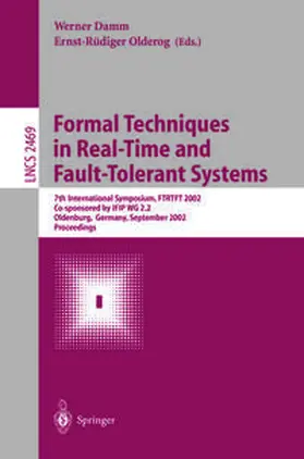 Damm / Olderog | Formal Techniques in Real-Time and Fault-Tolerant Systems | E-Book | sack.de