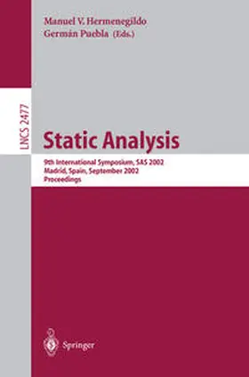 Hermenegildo / Puebla |  Static Analysis | eBook | Sack Fachmedien