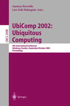 Borriello / Holmquist |  UbiComp 2002: Ubiquitous Computing | eBook | Sack Fachmedien